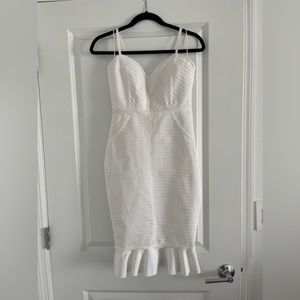 White Dress for Bridal Shower/ Graduation Size M